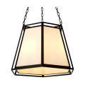 Moreno taklampa svart/benvit 60 cm