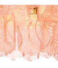Solange ljuskrona antik mässing/rosa glas 85 cm Eichholtz Solange ljuskrona antik mässing/rosa glas 85 cm