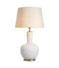 Andorra bordslampa benvit/antik mässing 92 cm Eichholtz Andorra bordslampa benvit/antik mässing 92 cm