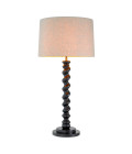 Massimo bordslampa piano svart/svart granit 81 cm Eichholtz Massimo bordslampa piano svart/svart granit 81 cm