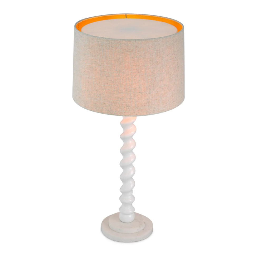 Massimo bordslampa piano vit/vit marmor 81 cm Eichholtz Massimo bordslampa piano vit/vit marmor 81 cm