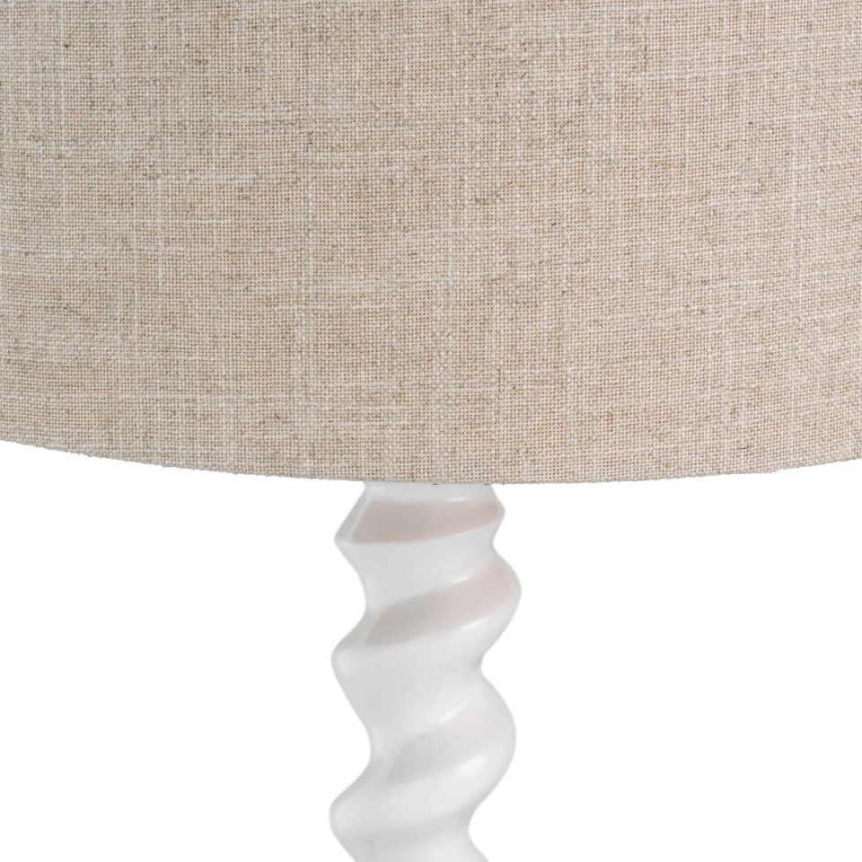 Massimo bordslampa piano vit/vit marmor 81 cm Eichholtz Massimo bordslampa piano vit/vit marmor 81 cm
