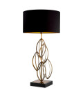 Bellamont table lamp vintage brass/black 106 cm