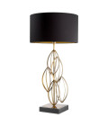 Bellamont table lamp vintage brass/black 106 cm