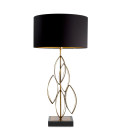 Bellamont table lamp vintage brass/black 106 cm