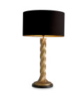 Costanza bordslampa vintage mässing/svart 98 cm Eichholtz Costanza bordslampa vintage mässing/svart 98 cm
