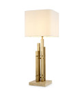 Destino bordslampa vintage mässing/travertin 90 cm Eichholtz Destino bordslampa vintage mässing/travertin 90 cm