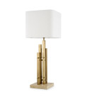 Destino bordslampa vintage mässing/travertin 90 cm Eichholtz Destino bordslampa vintage mässing/travertin 90 cm