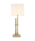 Destino bordslampa vintage mässing/travertin 90 cm Eichholtz Destino bordslampa vintage mässing/travertin 90 cm