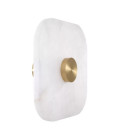Aguaron Vägglampa L Alabaster/Mässing 35cm