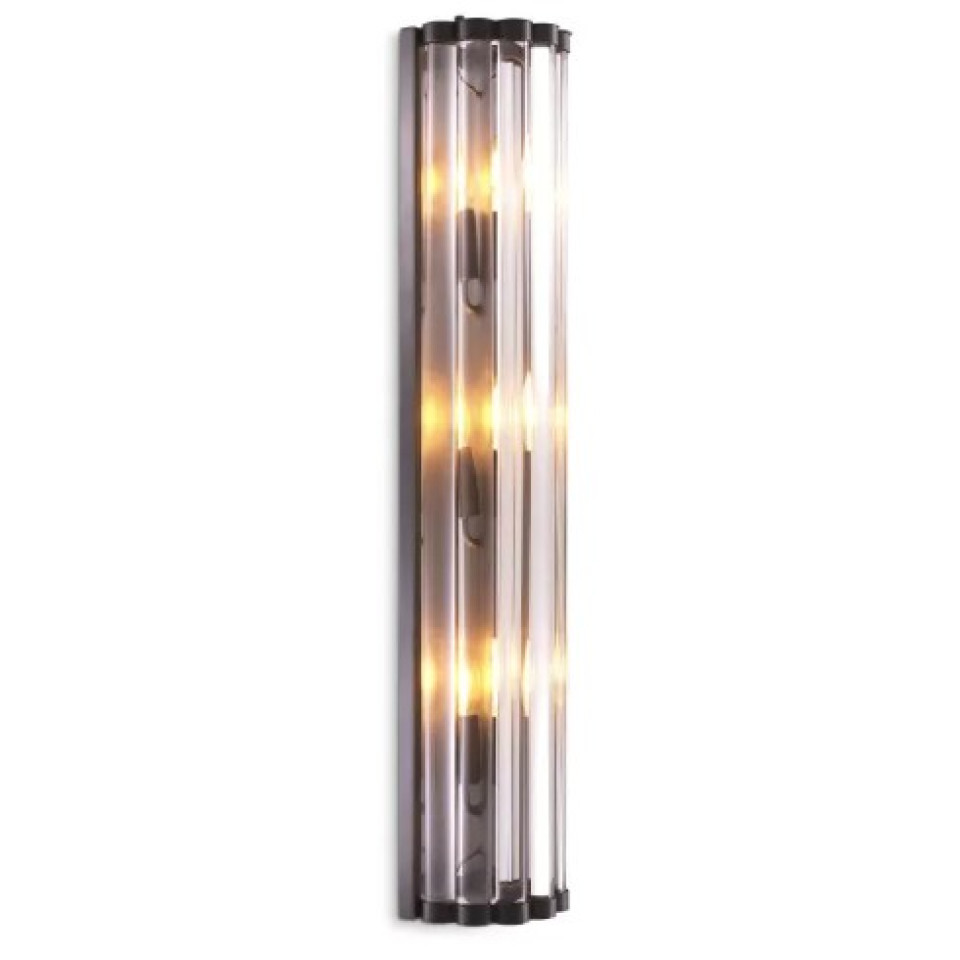 Amalfi Vägglampa Brons/Glas 75 cm