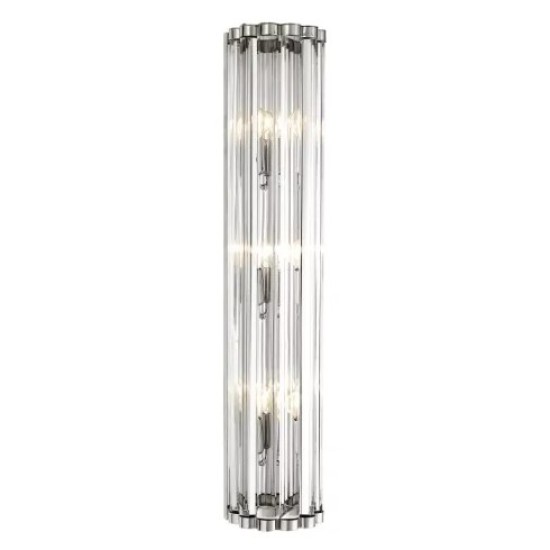 Amalfi Wall Lamp Nickel/Glass 75cm