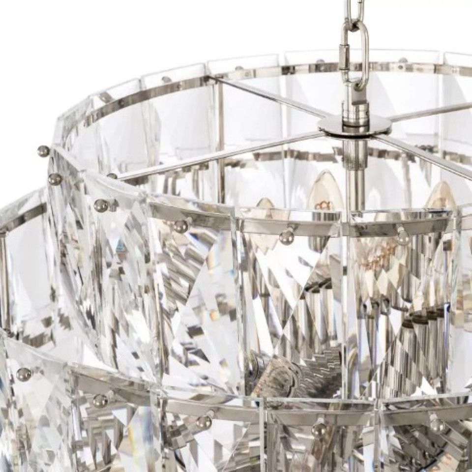 Amazone L Takkrona Nickel/Glas 80 cm