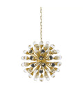 Anto Chandelier Gold/Glass 50cm
