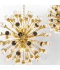 Anto Ljuskrona Guld/Glas 75cm