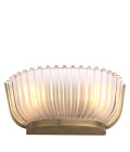 Artos Vägglampa Mässing/Glas 13cm