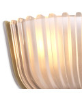 Artos Vägglampa Mässing/Glas 13cm