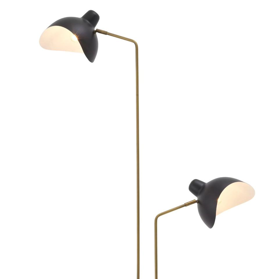 Asta Golvlampa Mässing/Marmor 205cm