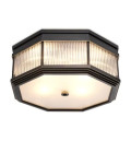Bagatelle Plafond Brons/Glas 40,5 cm