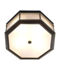Bagatelle Plafond Brons/Glas 40,5 cm