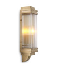 Bassett Vägglampa Mässing/Glas 38 cm