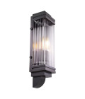 Bassett Vägglampa Brons/Glas 38 cm