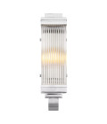 Bassett Wall Lamp Nickel/Glass 38cm