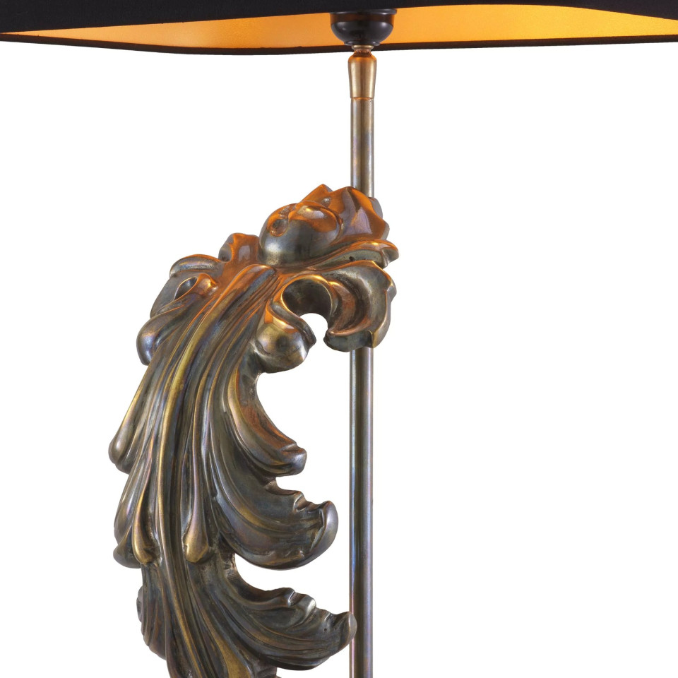 Beau Site Bordslampa Mässing 77cm