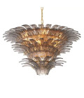 Bel Air L Ljuskrona Mässing/Glas 80cm