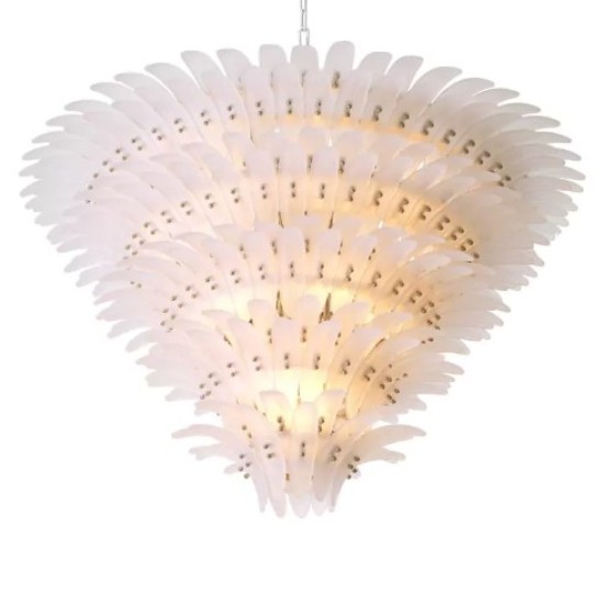 Bel Air XL Takkrona Nickel/Glas 112 cm