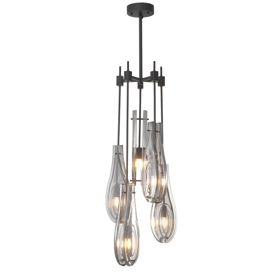 Bellano Takkrona Brons/Glas 37 cm