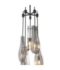 Bellano Takkrona Brons/Glas 37 cm