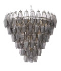 Benini S Chandelier Nickel/Glass 65cm