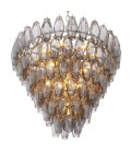 Benini S Chandelier Nickel/Glass 65cm