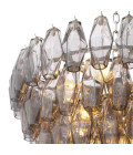 Benini S Chandelier Nickel/Glass 65cm