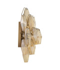 Benini Wall Lamp Brass/Glass 50cm