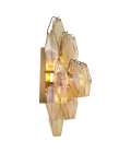 Benini Wall Lamp Brass/Glass 50cm