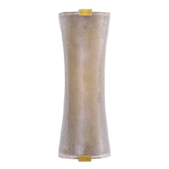 Bern Wall Lamp Brass/Glass 46.5cm
