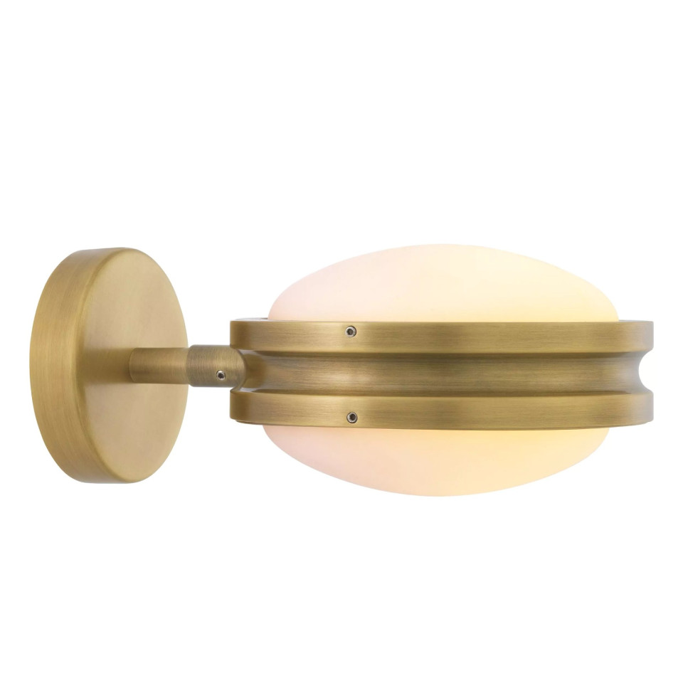 Blaize Vägglampa Mässing/Glas 15 cm
