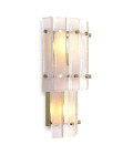 Blason Wall Lamp Brass/Glass 43cm