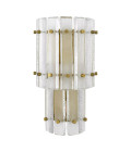 Blason Wall Lamp Brass/Glass 43cm
