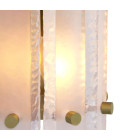 Blason Wall Lamp Brass/Glass 43cm