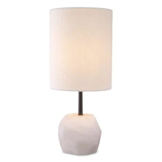 Cahaba Bordslampa Alabaster/Bouclé Skärm 58 cm