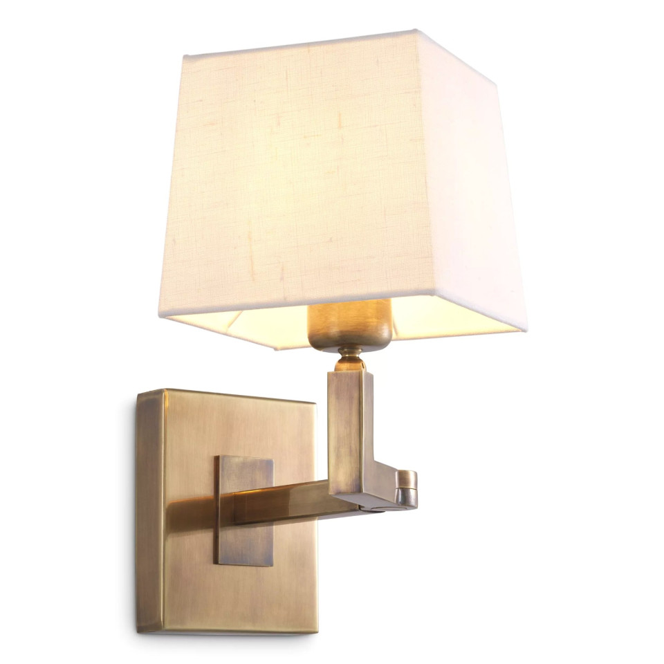 Cambell Vägglampa Mässing 28cm