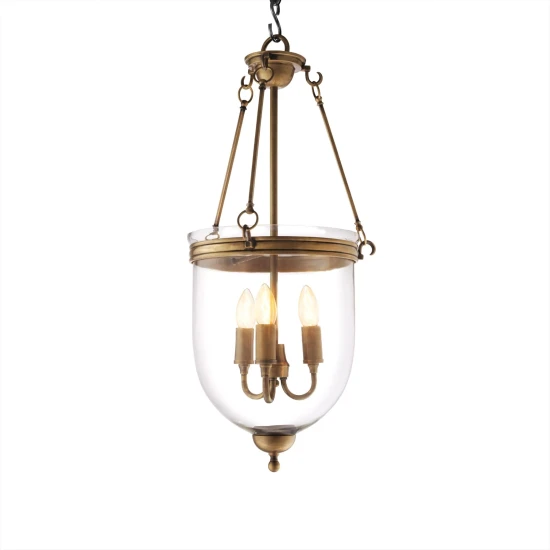 Cameron Taklampa Mässing/Glas 32 cm
