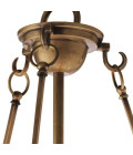 Cameron Ceiling Lamp Brass/Glass 32cm