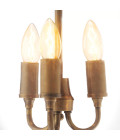 Cameron Ceiling Lamp Brass/Glass 32cm
