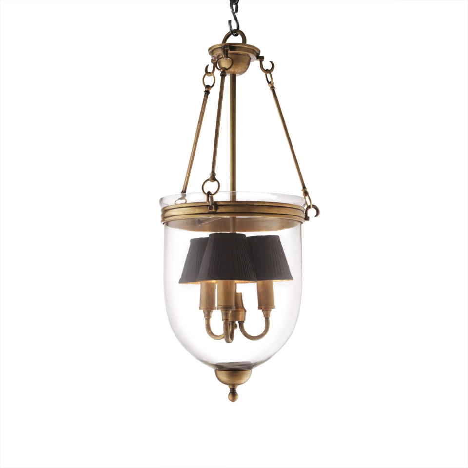 Cameron Ceiling Lamp Brass/Glass 32cm