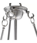 Cameron Taklampa Nickel/Glas 32cm