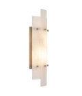 Caprera Vägglampa Mässing/Alabaster 40cm